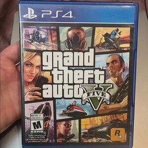 Sony PS4 Grand Theft Auto V - Blue Case